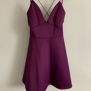 Deep Purple Dress